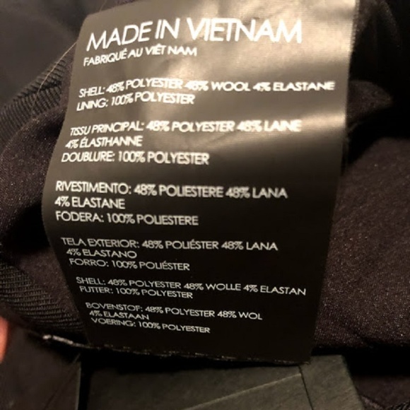 NWT Club Monaco Black Borrem Skirt 00 - Picture 6 of 6